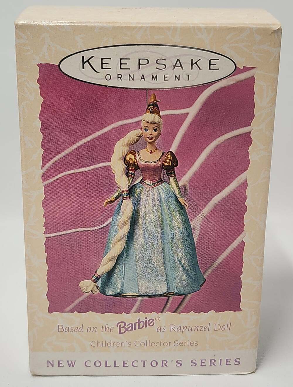 1997 Hallmark Barbie Rapunzel #1 Keepsake Ornament QEO8635